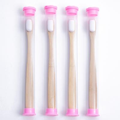 China Factory Price Reusable Biodegradable Toothbrush 100% Adult Eco Friendly Bamboo Organic Soft Toothbrush for sale