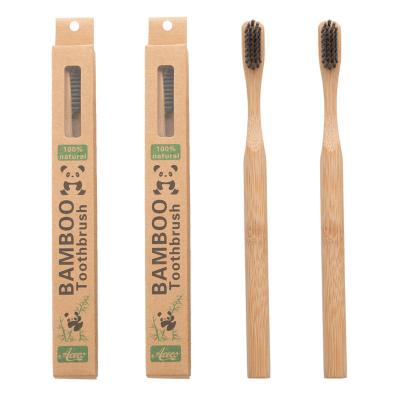 China Reusable Hot Sale Organic Eco Friendly Biodegradable Bamboo Toothbrushes for sale