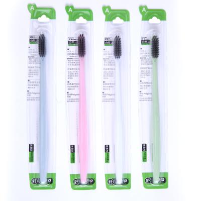 China Adult Reusable Bamboo Toothbrush Biodegradable Environmental Friendly Bamboo Products for sale