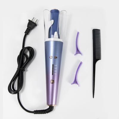 China New Product Professional Custom Logo Electronic Small 360 Rotating Air Ceramic Automatic Hair Curler Rotating Hair Curling Hair Styler for sale