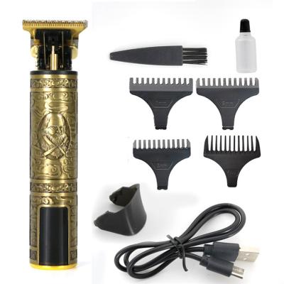 China Highest Level Rechargeable LCD Digital Display USB Hair Trimmer Multi Functional Hair Cutting Machine For Men for sale