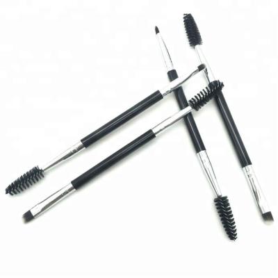 China Beauty Care Makeup Tools Professional Precision Vanson Eyeliner Eyebrow Lash Makeup Spoolie Brushes Dual Angled Flat End Definer Brushes for sale