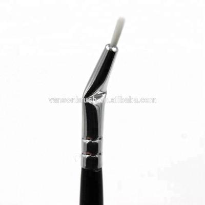 China Angular Blush Vanson Makeup Small Amount Professional Makeup Studio Line Synthetic Bristle Twisted Bent Eyeliner Brush for sale