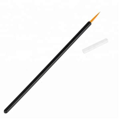 China Brush Skin-friendly Nylon Material And Plastic Handle Eyeliner Applicator Material Disposable Makeup Eye Liner Wands for sale