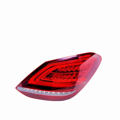 China ABS+PC LED Tail Lamp Auto Lighting Rear Tail Light For Benz W205 C Class 2017-2020 for sale