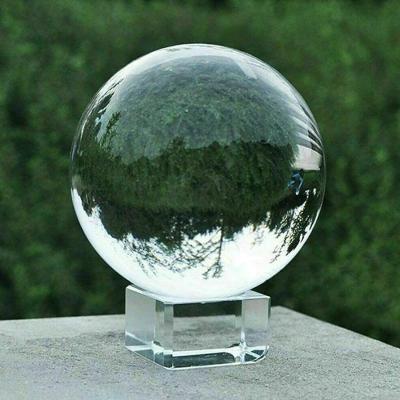 China China JY Wholesales Professional Photography Crystal Ball K9 Crystal Glass Ball With Crystal Base for sale