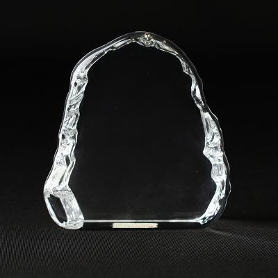 China Europe JY Factory Wholesale Supply Personalized Crystal Iceberg Blank Sculpture Wedding Keepsake Gifts for sale