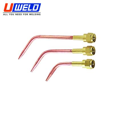 China Long Life AMF 80V Industry Gas Heating Torch Nozzle Welding Welding Tip for sale