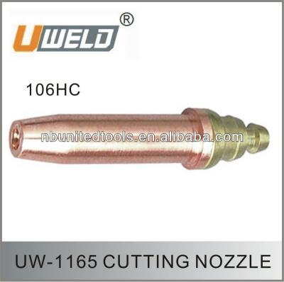 China Copper Koike Gas Cup Nozzle for sale