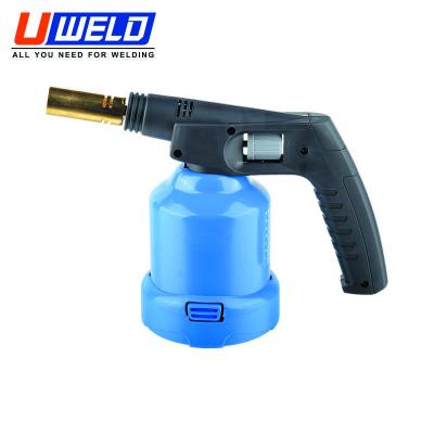 China High Temperature Gas Outdoor Portable Torch Butane Butane Blowtorch Camping Candle Camping Butane Welding Torch for sale