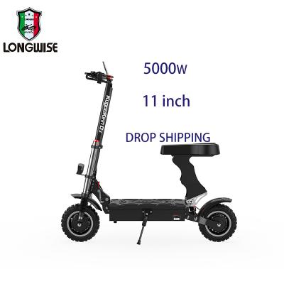 China Long Range Unisex Electric Scooter High Power 5000w Dual Motor Electric Scooters Fast E Scooter for sale