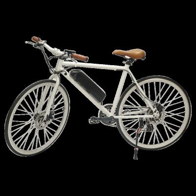 China Hot Selling 700C Wheel 700C Road Bike 21 Speed ​​Lightweight Electric Bike Steel Steel Retro Pedal Assisted Electric Bicycle Adult for sale