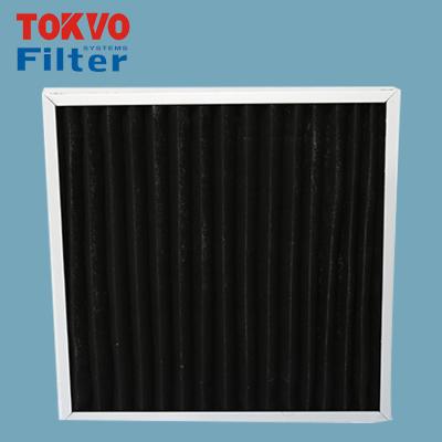 China Metal Aluminum Washable Industrial Conditioner Dust Scrubber Paper Carbon Dust Panel Carbon Treatment Air Filter for sale