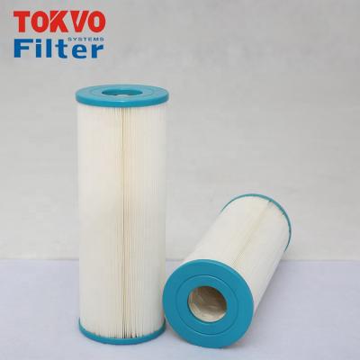 China 1.white precision polyester fiber filter 2.Antibacterial above ground filter hardness strong cartridge swimming pool filters for sale