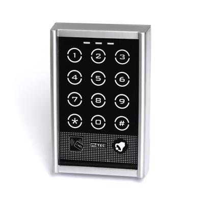 China Anti-vandal; Power failure data protection; Autonomous systems. Exit miTEC IP65 Programmable Access Control Touch Keypad with RFID Card Readers for Residential Office Door Access for sale