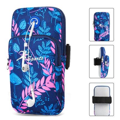 China 100% Eco-friendly Phone Case 2021 Fashion Sports Armband Bags For Running Stand Pouch Case For Exercise Armbands Phone Stand Pouch Case for sale