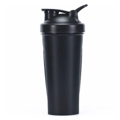 China Low MOQ stocked custom logo custom logo 400ml and 600ml plastic mixer protein shaker bottle with mixer for sale