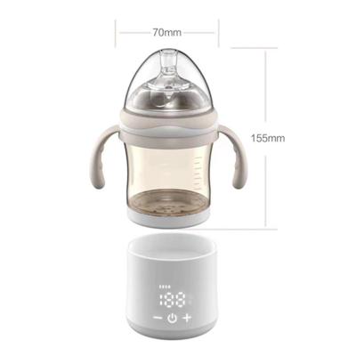 China Portable Baby Bottle Warmer USB Battery Charging Radio Fast Heat Baby Milk Bottle Warmer for sale