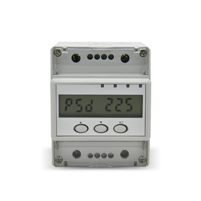 China Modbus Digital LCD Single Phase Din Rail Electric Power Meter 18*90*72 for sale