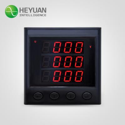 China MS3UI7E3 Digital Three Phase Electric Voltmeter Ammeter Energy Meter 72*70.1*68 for sale