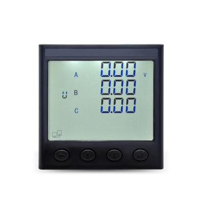 China MS3U7C 3 Phase Digital Panel Voltmeter Ampere Meter DZ81-MS3U7C for sale