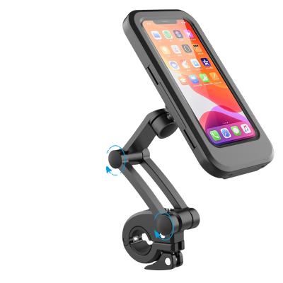 China 360 Degree Adjustable Bicycle Bike Phone Holder Universal with Touch Screen Phone Holder Bike Bicycle Phone Mount for sale