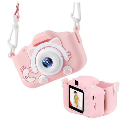 China Multiple Function Kids Recording Camera for Boys Girls Digital Camera Child Camcorder Front and Rear Dual Lens Game Camera for sale