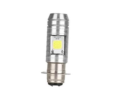 China H4/P15D/BA20D 18W LED 2 COB Motorcycle Headlight Bulb 1000LM 6000K Hi/Lo Beam Light P15D for sale