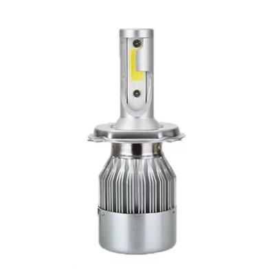 China C6 LED Auto Car Headlights 27W 6000LM COB Headlight Bulbs H1 H3 H4 H7 H11 9005 Auto 9006 Car Led Fog Head Lights Lamps Universal for sale