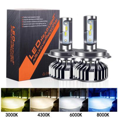 China F2 CSP 1860 12000 car auto headlight lumen h4 lighting system head light F2 CSP 1860 9004 9007 universal 5202 bulbs car led headlight for sale