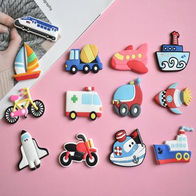 China Wholesale Custom Cute Cartoon Vehicle Tool Fridge Transport Tool Customized Creative Soft Glue Magnetic Stickers for sale