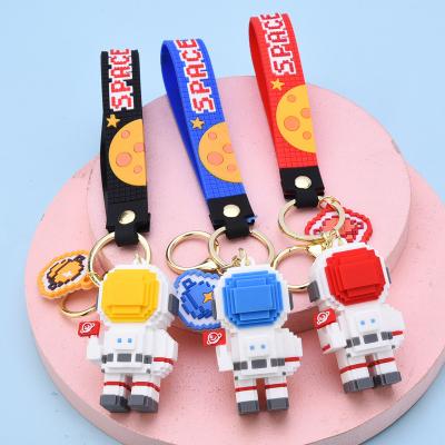 China Building Block Creative Dot Fashional Souvenir Gifts Wholesale Custom Promotional Bag Dangling Key Chain Key Chain for sale