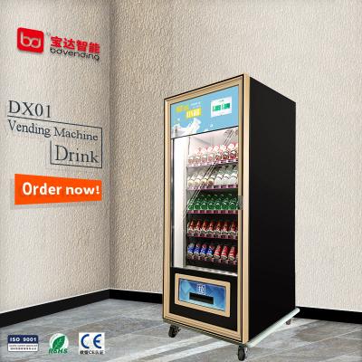 China Metro Station VISA Accepted Vending Machine/Snack Credit Combo Vending Machine and Drink Card Combo Vending Machine for sale