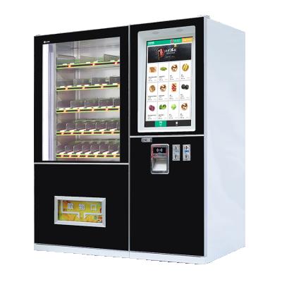 China Subway Station Smart Electronic Combo Touch Screen Vending Machine Manufacturer / Coffee Vending Machine With Conveyor Belt Vending Business for sale