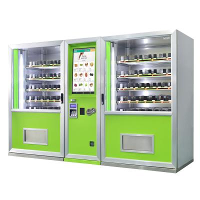 China Metro station ice cream vending machine, vegetable and fruit vending machine, intelligent hot selling vending machine for sale