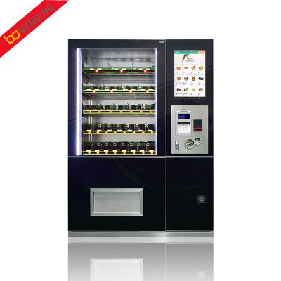 China Ground / Metro Station Floor Standing Espresso Coffee Vending Machine Cool Bean To Cup Coffee Vending Machine for sale