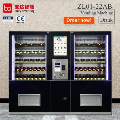 China Metro station automatic healthy rolled food vending machine/dumpling vedning machine for sale for sale