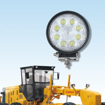 China Aluminum alloy 4.5 inch led tractor working flood light beam or spot driver-beam working lamp 54W off-road truck car working light for sale