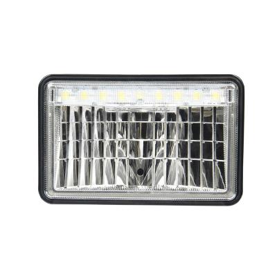 China High Beam Spotlight Offroad Square Led Headlight 5700K h4 Car Led Headlight for sale