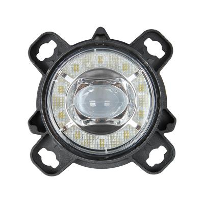 China Fog Beam 90mm Fog Beam DRL Fog Light IP66 H11 Round IP66 Led Fog Light for sale