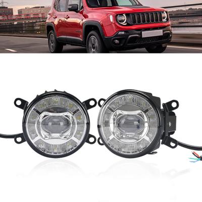 China Fog beam IP6K9K waterproof 3.55 inch off road fog light 3 inch fog light for jeep wrangler for sale