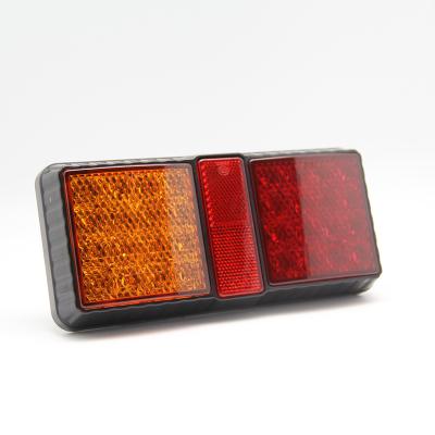 China Stop ip67 SMD LED Red Amber Tail Lamps Waterproof Direction-Indicator Lamp LED Tail Stop Light for sale