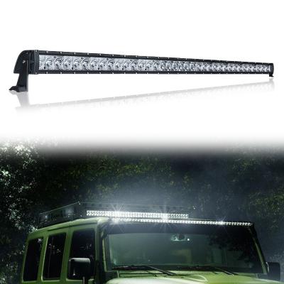 China Aluminum Extrusion Housing Ip6k9k High Beam Bar Led Lightweight 42inch 48inch 50inch 52inch Led Light Bar For 4x4 Jeep Truck Offroad Tractor for sale