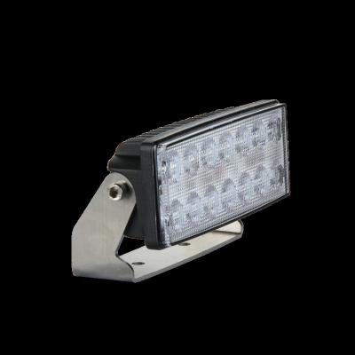 China Workplace Aluminum Alloy Housing Stainless Steel Stand Double Row 42wLED Work Lamp for sale