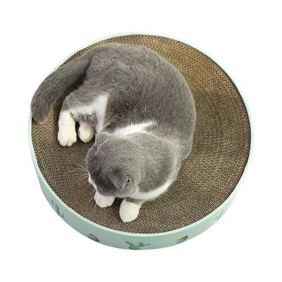 China ZMaker Viable Spherical Rounded Corrugated Cat Scratchers Board for sale