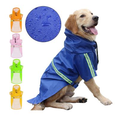 China ZMaker Dog Viable Custom Luxury Nylon Rain Full Body Reflective Raincoat For Pets for sale