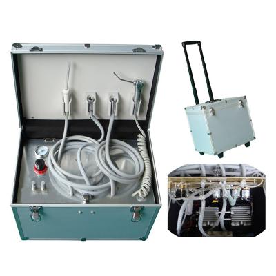 China Huaer Factory Price Unidad Portatil Plastic Dental Dental Equipment DP-402 Suction G12 Unit Portable CE Certification With Scaler for sale