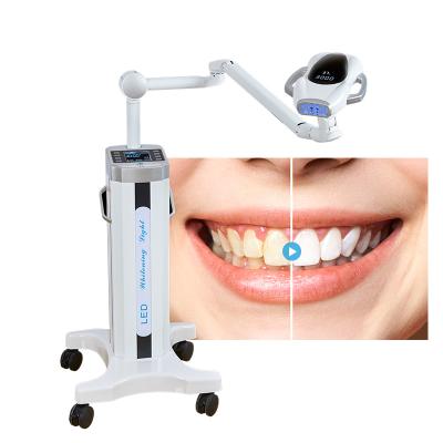 China 2021 Metal Dental Equipment Professional Mobile Dental Laser 60W Dental Accelerator LED Light Teeth Whitening Lamps For Sale for sale