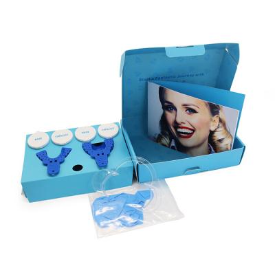 China Dental Retainer Private Label 510K Approved Silicone Molding Kit Alginate Dental Impression Material Putti Dental Impression Kit With Mouth Tray for sale