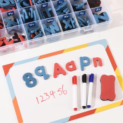 China Durable Magnetic EVA Alphabet Letters and Numbers for Educating Children with Writing Board for sale